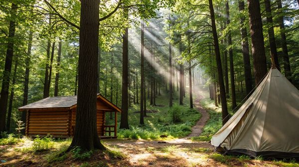 Top 5 destinations pour un camping écoresponsable